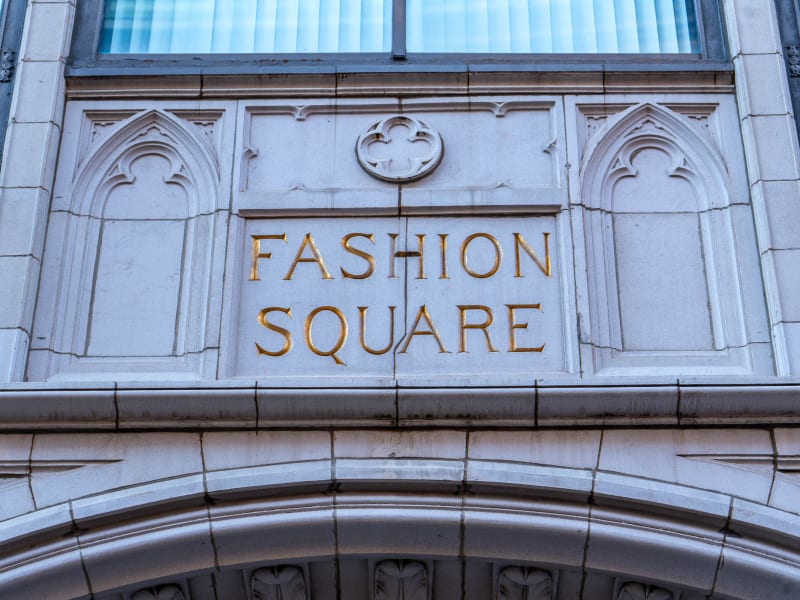 Fashion Square Building, 1307 Washington Avenue, St. Louis, photographed October 2026