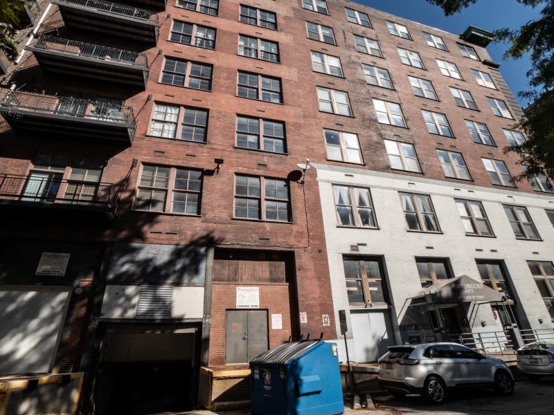 Knickerbocker Building, 1300-10 Washington Avenue, St. Louis, photographed October 2026