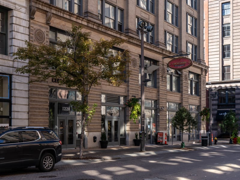 Peters Shoe Company Building, 1232-36 Washington Avenue, St. Louis, photographed October 2026