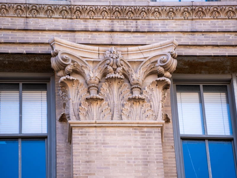 Peters Shoe Company Building, 1232-36 Washington Avenue, St. Louis, photographed October 2026