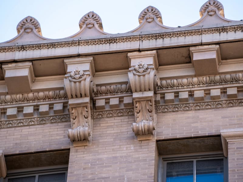 Peters Shoe Company Building, 1232-36 Washington Avenue, St. Louis, photographed October 2026