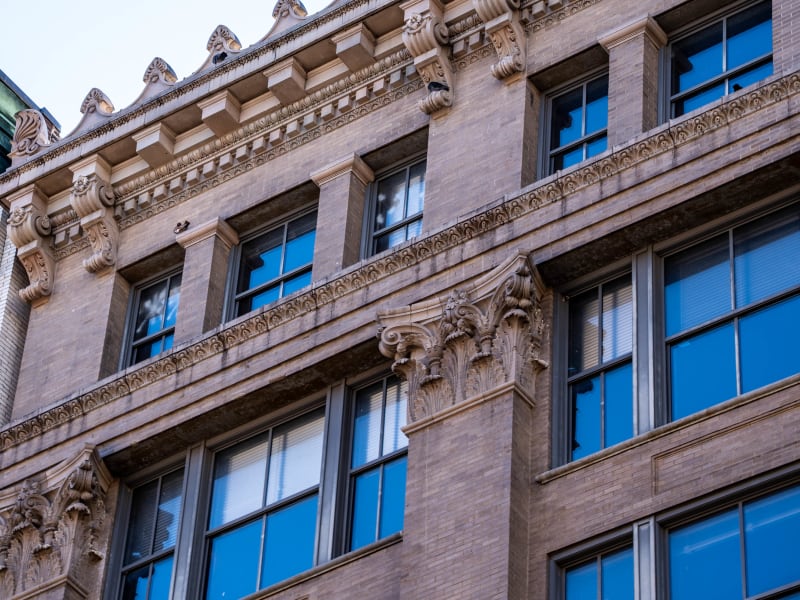 Peters Shoe Company Building, 1232-36 Washington Avenue, St. Louis, photographed October 2026