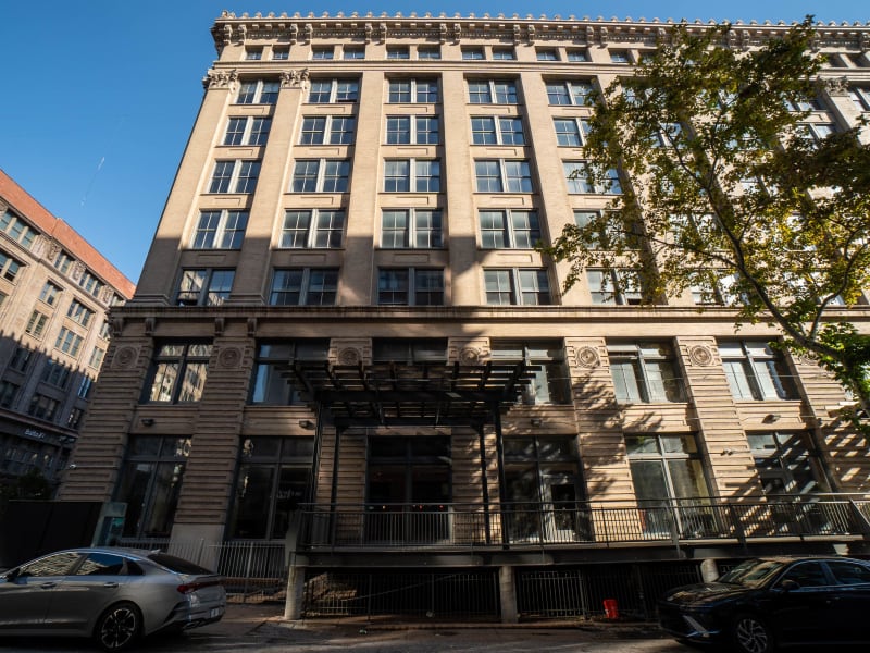 Peters Shoe Company Building, 1232-36 Washington Avenue, St. Louis, photographed October 2026