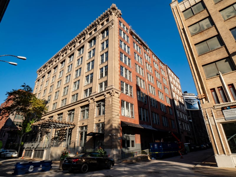 Peters Shoe Company Building, 1232-36 Washington Avenue, St. Louis, photographed October 2026