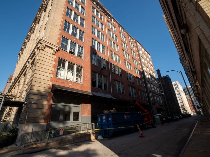Peters Shoe Company Building, 1232-36 Washington Avenue, St. Louis, photographed October 2026