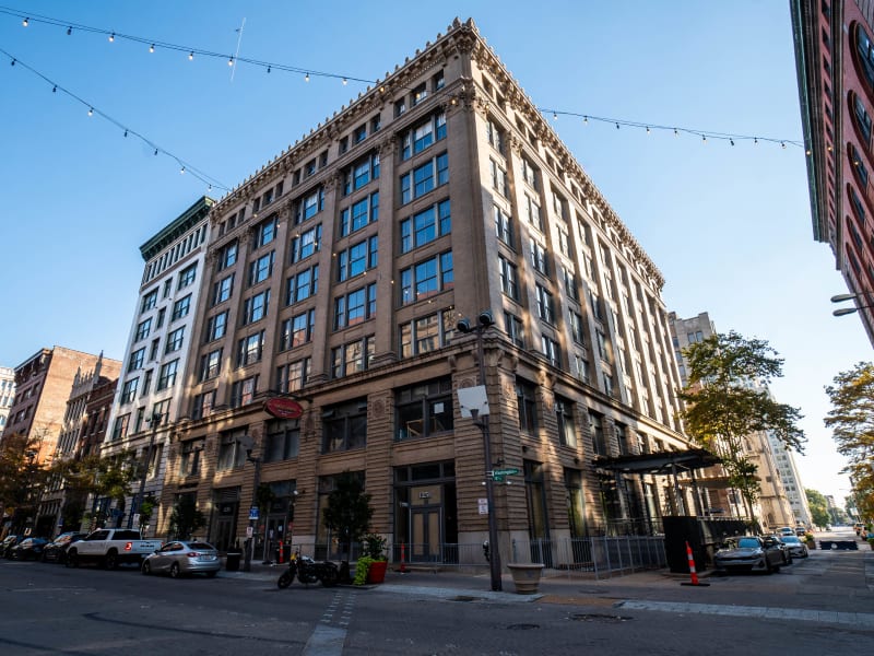 Peters Shoe Company Building, 1232-36 Washington Avenue, St. Louis, photographed October 2026