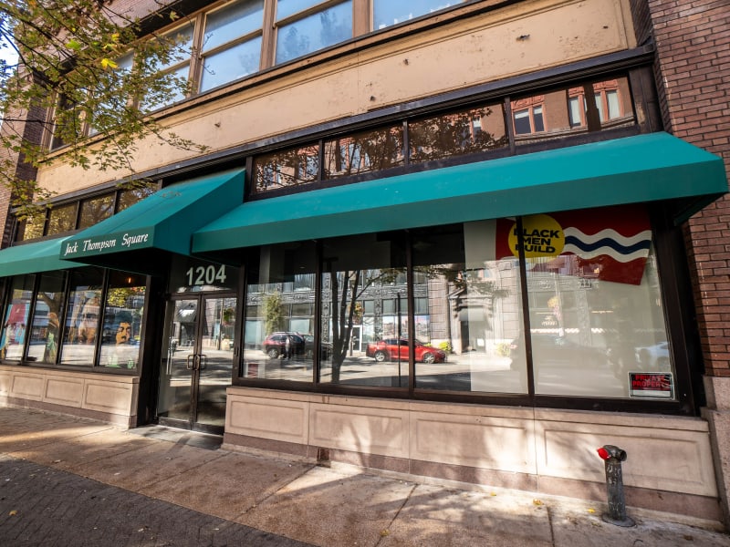 Tober-Saifer Shoe Company Building, 1204-1206 Washington Ave, St. Louis, photographed October 2026