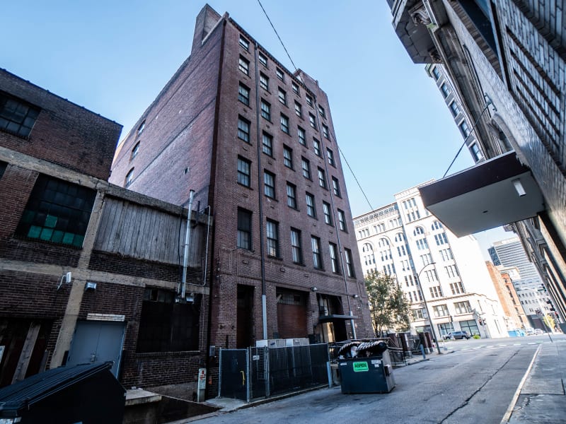 Tober-Saifer Shoe Company Building, 1204-1206 Washington Ave, St. Louis, photographed October 2026