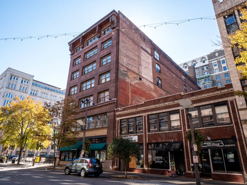 1208-1212 Washington Avenue, 1208-1212 Washington Ave, St. Louis, photographed October 2026