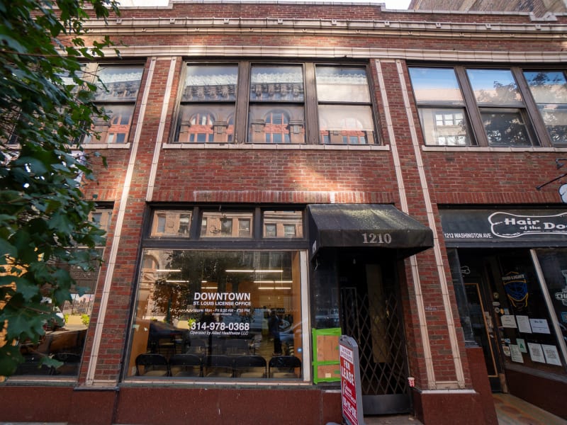 1208-1212 Washington Avenue, 1208-1212 Washington Ave, St. Louis, photographed October 2026