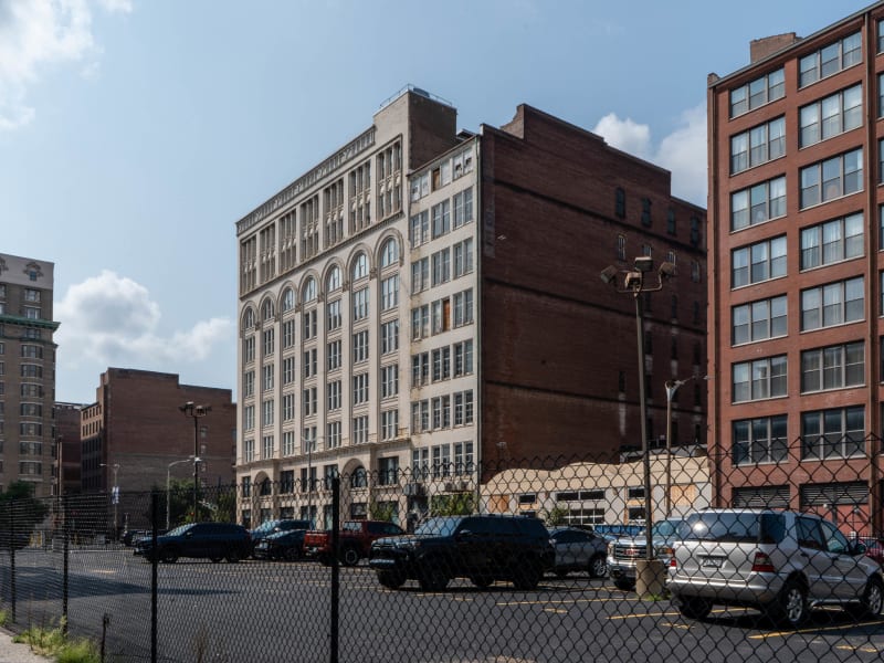 A.D. Brown Building, 1136 Washington Ave, St. Louis, photographed July 2026