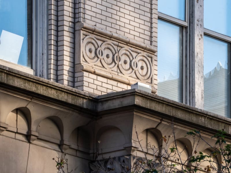 A.D. Brown Building, 1136 Washington Ave, St. Louis, photographed October 2026