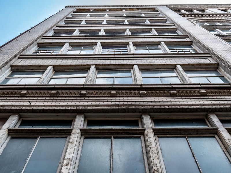 Curlee Clothing Company Building (1128 Washington), 1128 Washington Ave, St. Louis, photographed July 2026