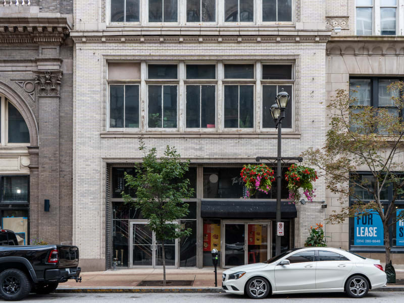 Curlee Clothing Company Building (1128 Washington), 1128 Washington Ave, St. Louis, photographed July 2026