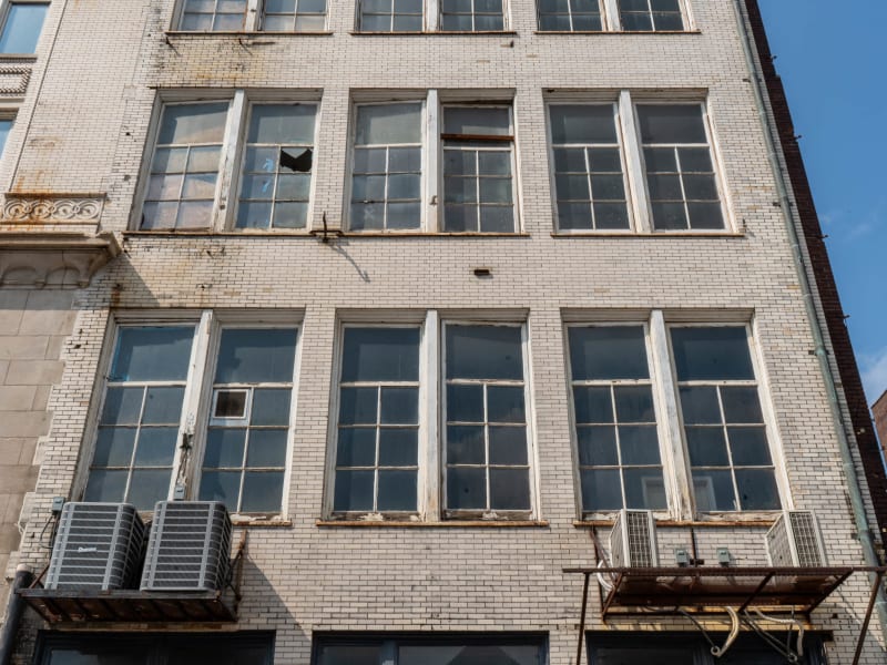 Curlee Clothing Company Building (1128 Washington), 1128 Washington Ave, St. Louis, photographed July 2026