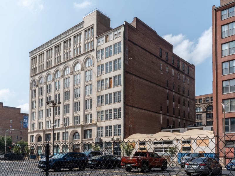 Curlee Clothing Company Building (1128 Washington), 1128 Washington Ave, St. Louis, photographed July 2026