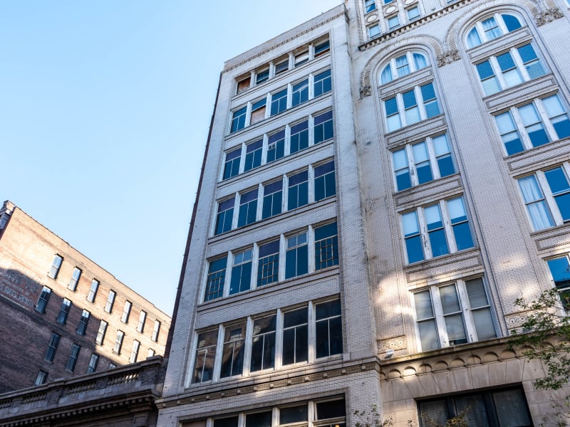 Curlee Clothing Company Building (1128 Washington), 1128 Washington Ave, St. Louis, photographed October 2026