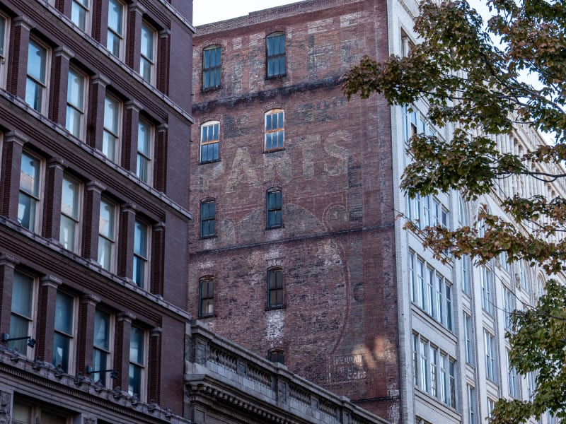 Curlee Clothing Company Building (1128 Washington), 1128 Washington Ave, St. Louis, photographed October 2026