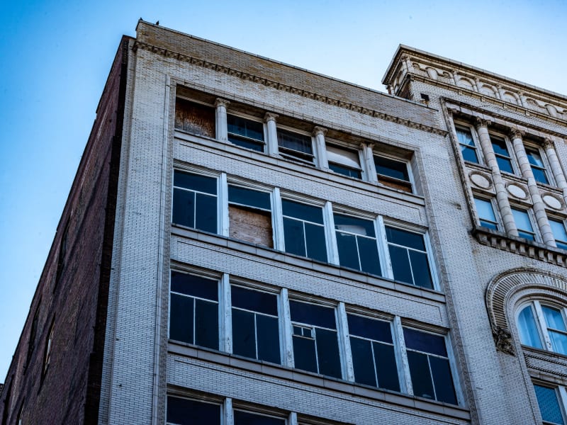 Curlee Clothing Company Building (1128 Washington), 1128 Washington Ave, St. Louis, photographed October 2026