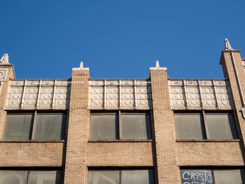 Jefferson Plaza Garage, 1220 St. Charles St, St. Louis, photographed October 2026