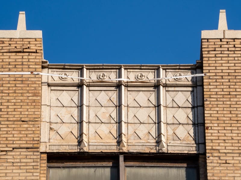 Jefferson Plaza Garage, 1220 St. Charles St, St. Louis, photographed October 2026