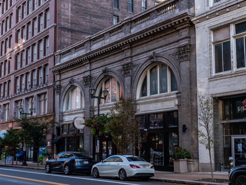 Knight Estate Building, 1122 Washington Ave, St. Louis, photographed October 2026