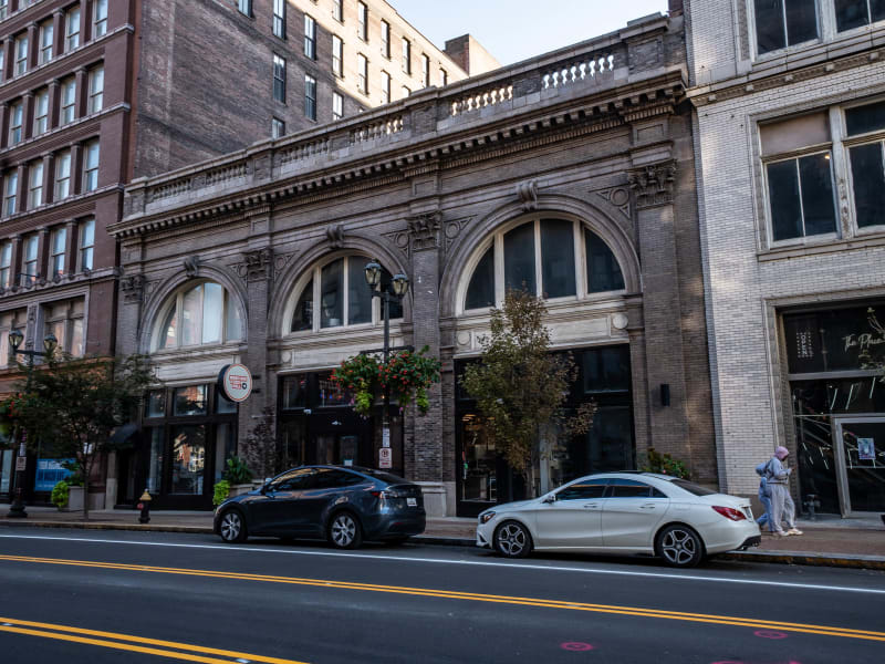 Knight Estate Building, 1122 Washington Ave, St. Louis, photographed October 2026