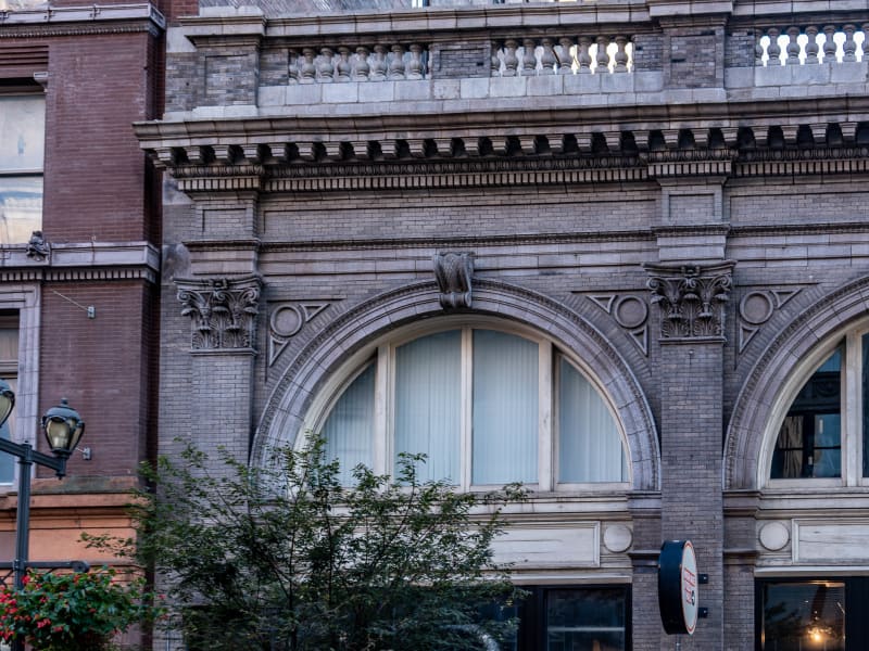 Knight Estate Building, 1122 Washington Ave, St. Louis, photographed October 2026
