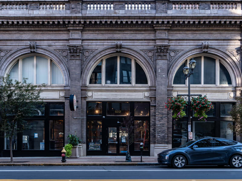 Knight Estate Building, 1122 Washington Ave, St. Louis, photographed October 2026