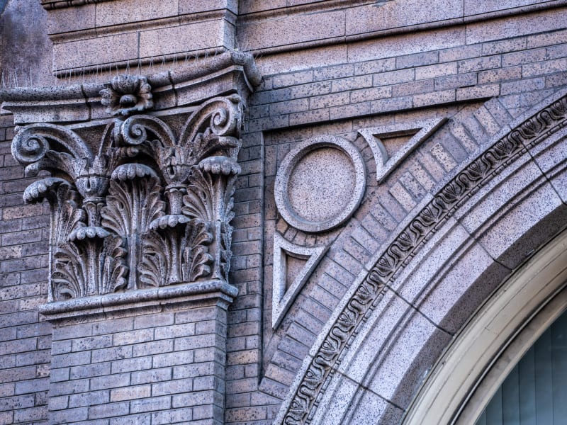 Knight Estate Building, 1122 Washington Ave, St. Louis, photographed October 2026