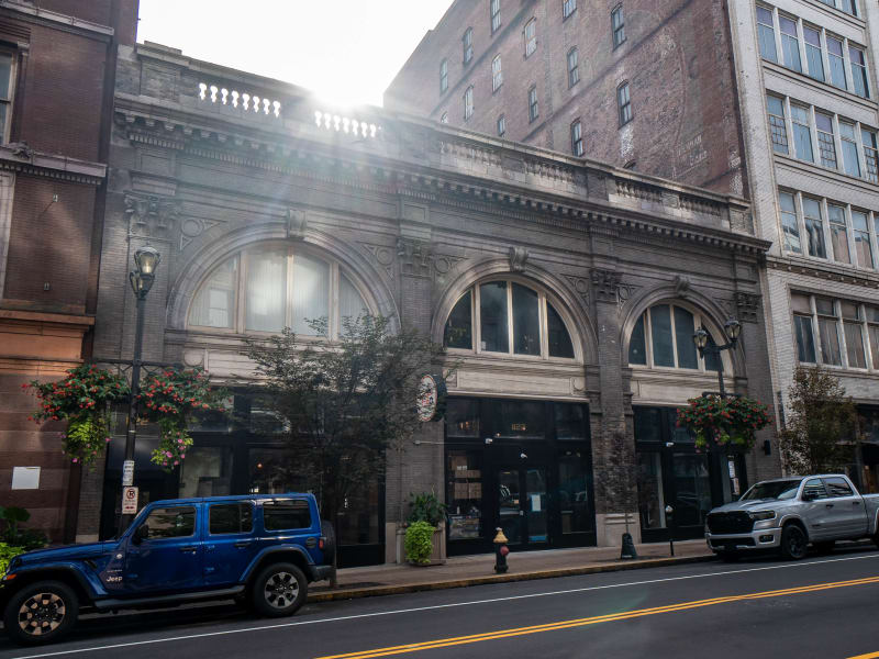 Knight Estate Building, 1122 Washington Ave, St. Louis, photographed October 2026