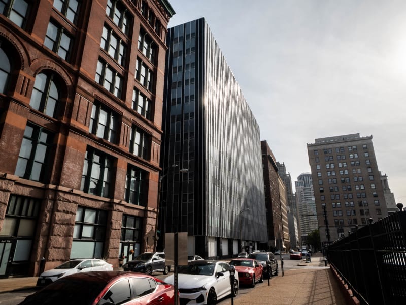Rice-Stix Dry Goods Company Warehouse, 1015 Locust St, St. Louis, photographed October 2026