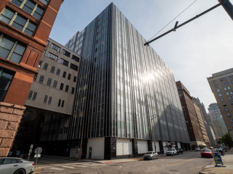 Rice-Stix Dry Goods Company Warehouse, 1015 Locust St, St. Louis, photographed October 2026