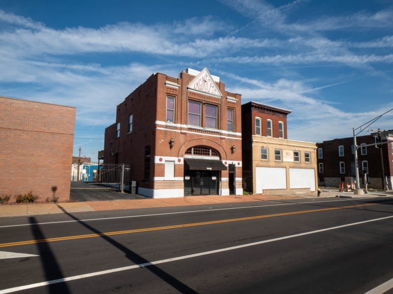 Engine House No. 29, 1219 S Vandeventer Ave, St. Louis, photographed October 2026