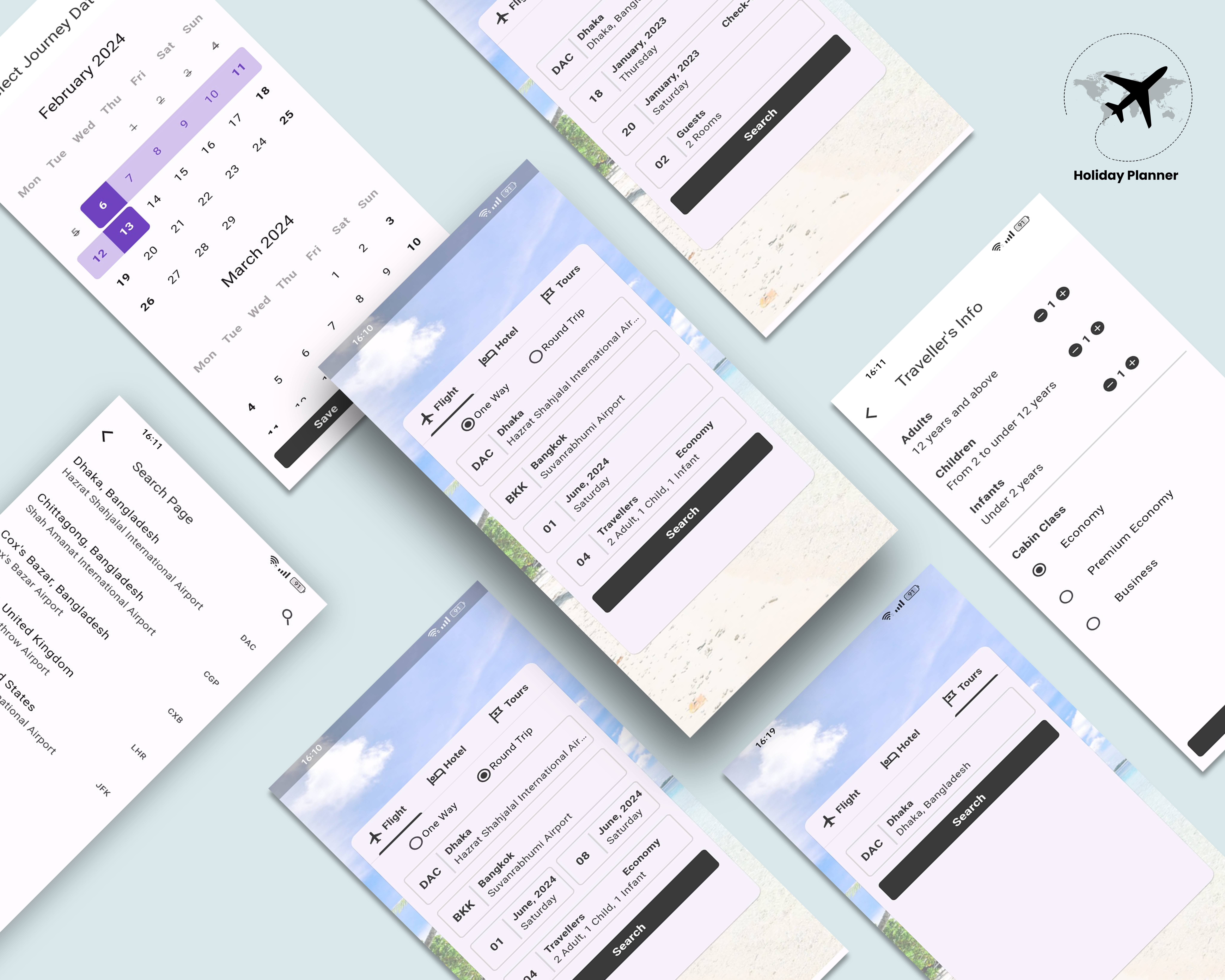 Holiday Planner - Cross Platform Holiday Booking Flutter App - 4