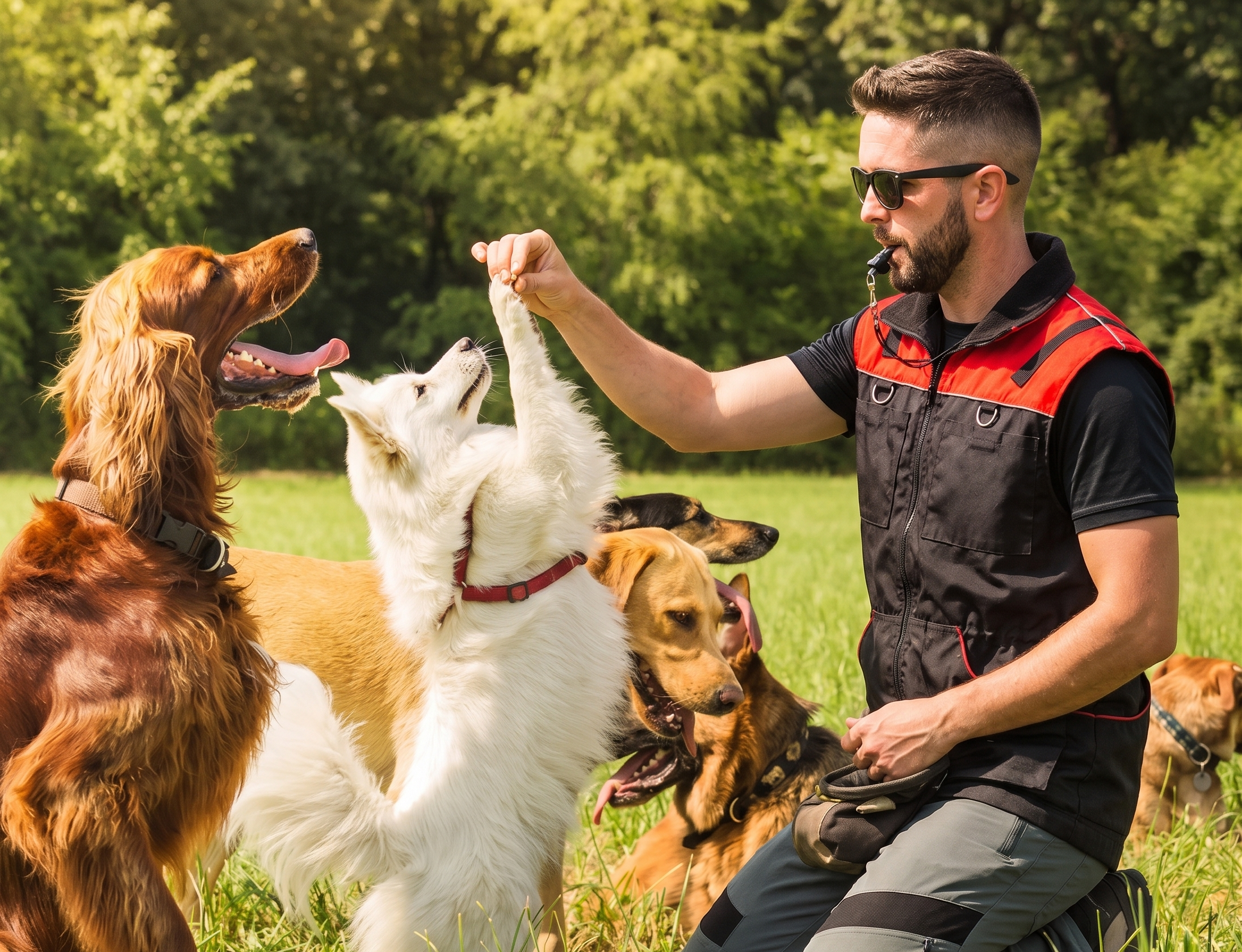Adiestramiento canino profesional