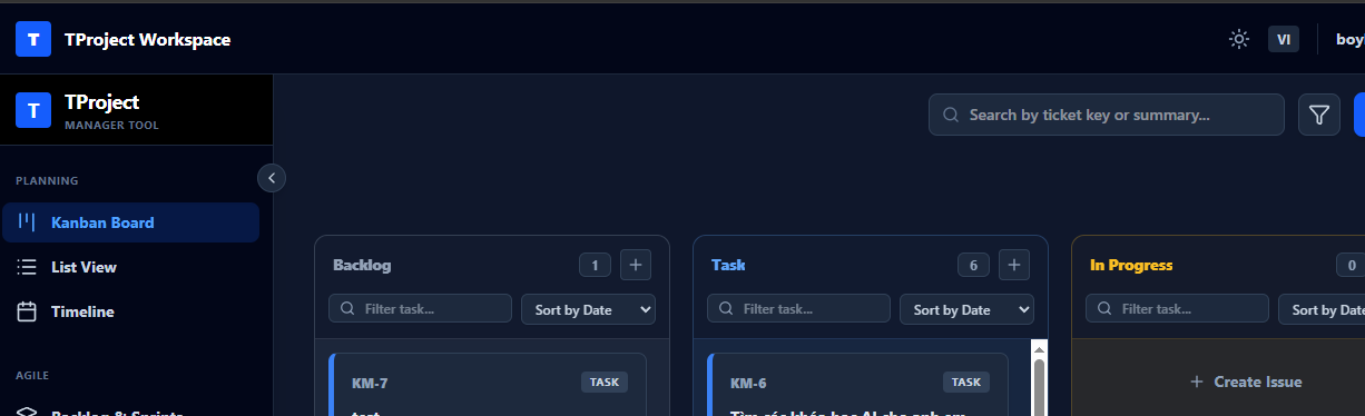 Trình quản lý dự án