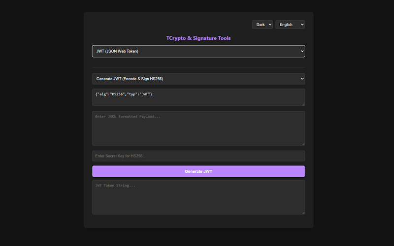 TCrypto & Signature Tools