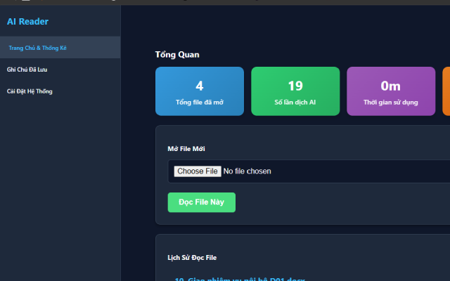 TUniversal AI Reader & Translator