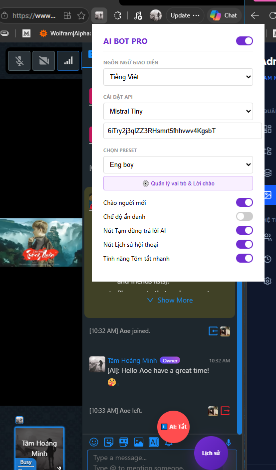 TF4tChatBot