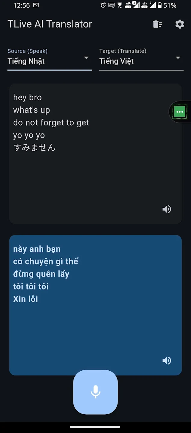 TLive AI Translator