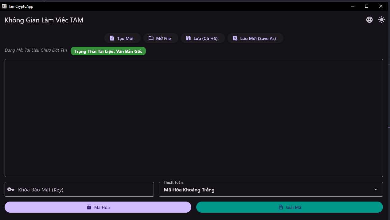 TamCryptoApp – Bản Desktop