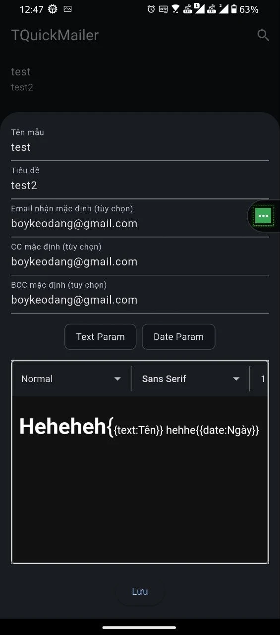 TQuickMailer