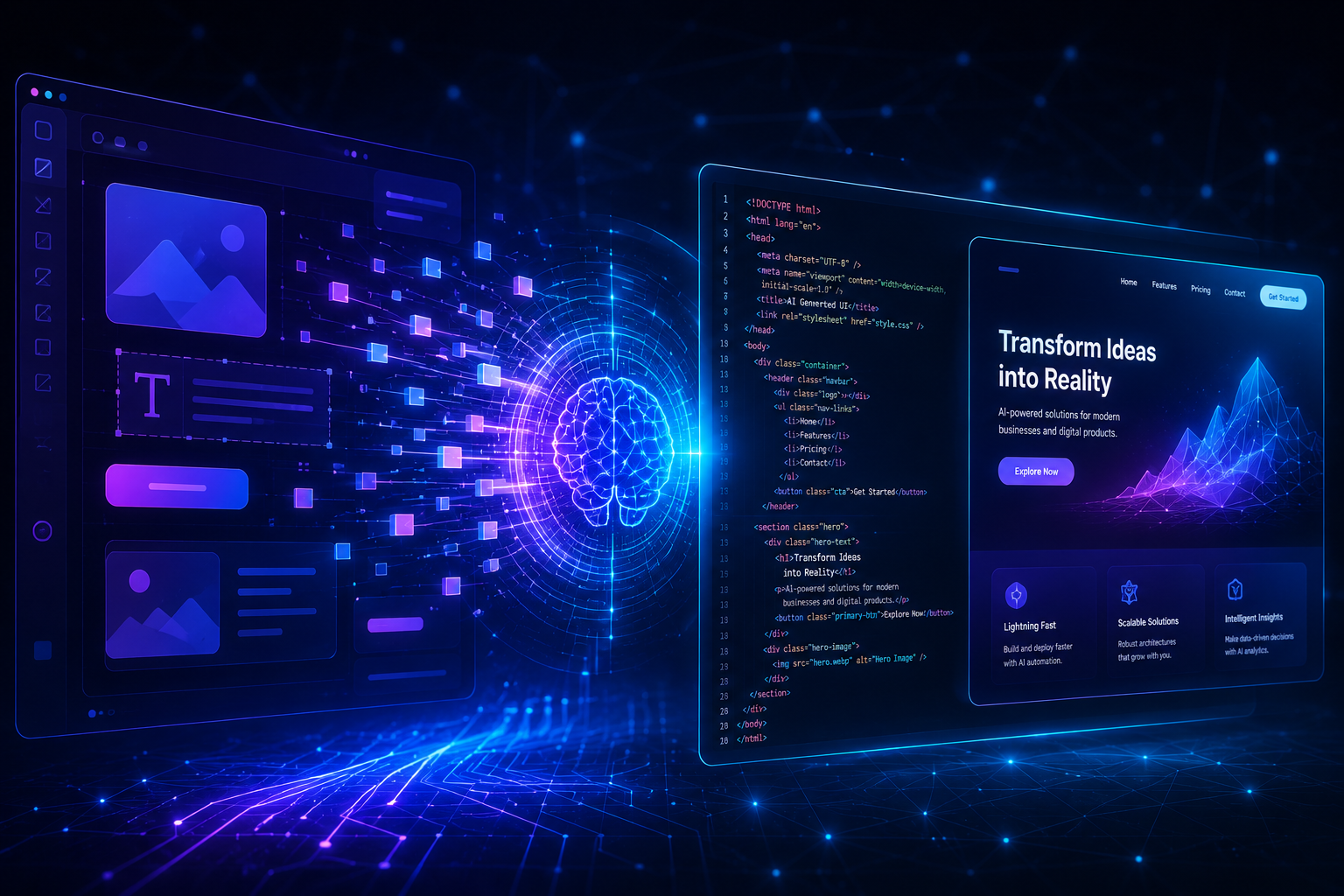 AI-Powered Application Reverse Engineering & UI-to-Code Automation | Pure Tech