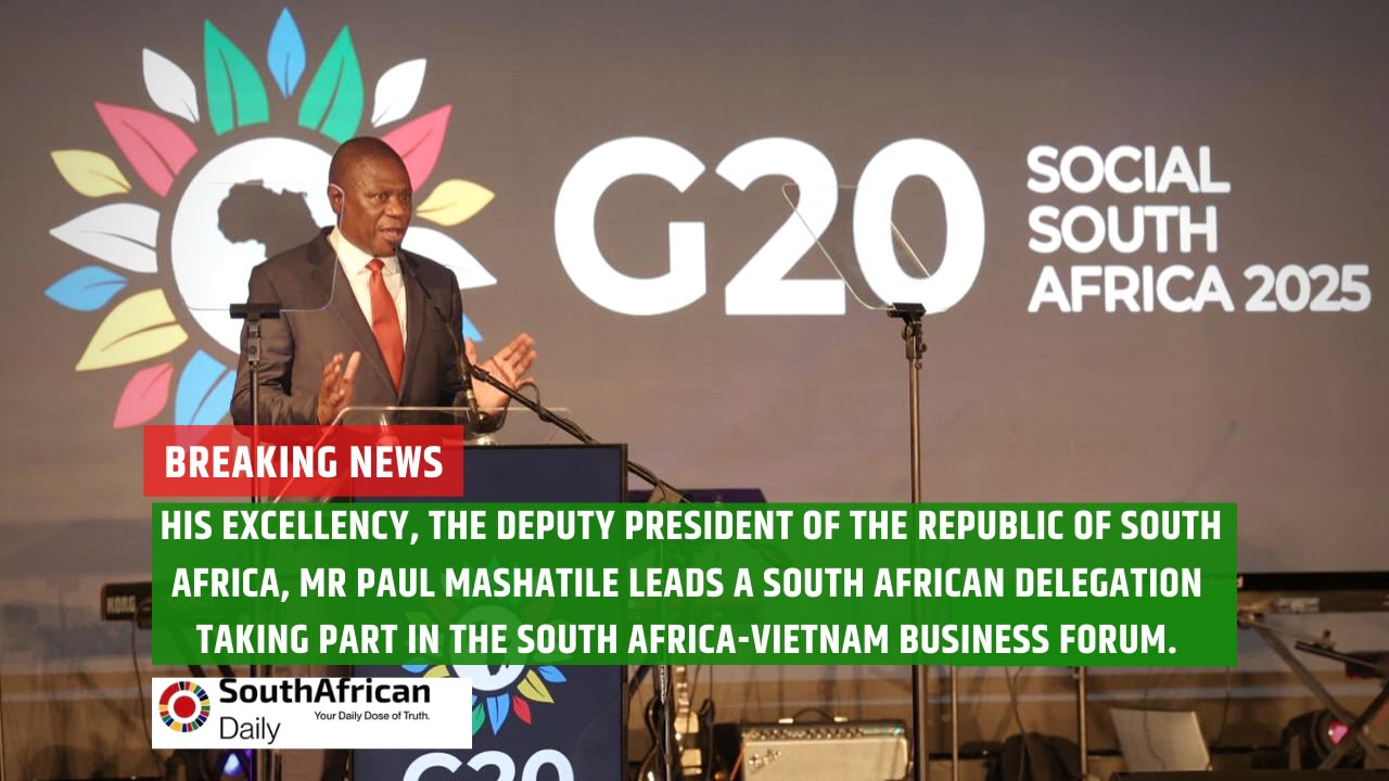 Photo:Mashatile engages Vietnam leaders at forum – South African Daily