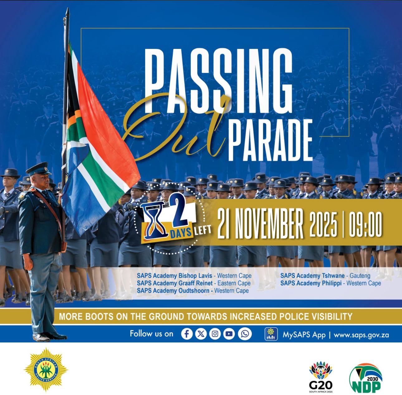 Photo:SAPU congratulates 3558 new constables at passing out parade – South African Daily