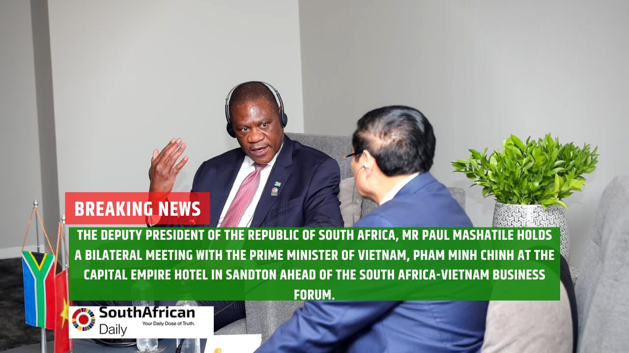 Photo:Mashatile courts investors at SA–Vietnam Business Forum on G20 sidelines – South African Daily