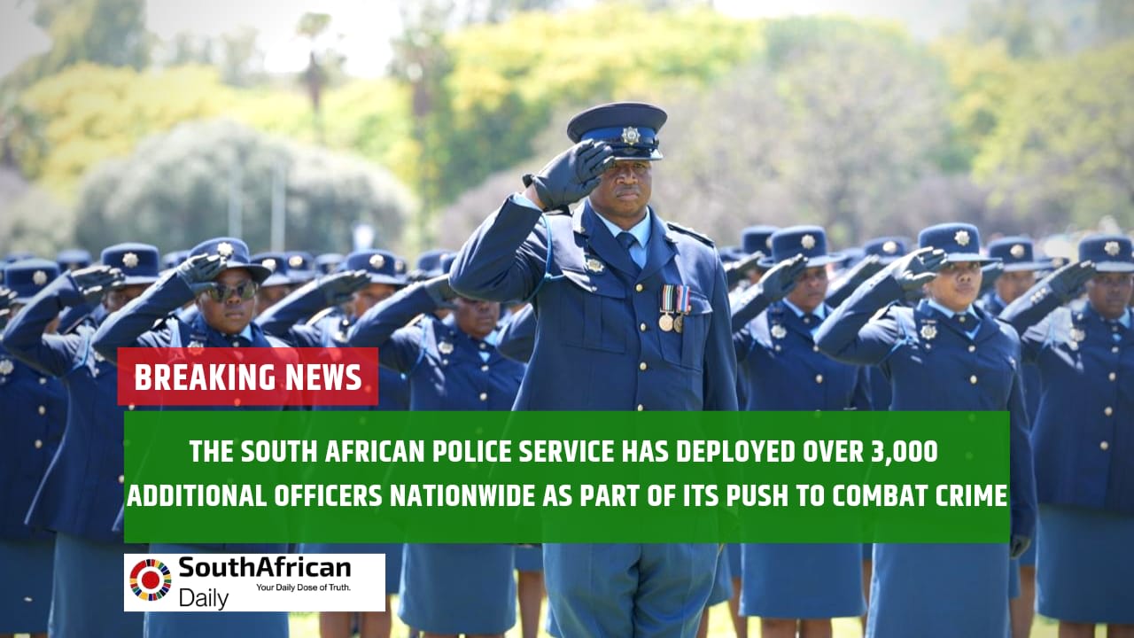 Photo:SA unleashes more than 3,000 new boots on the ground – South African Daily