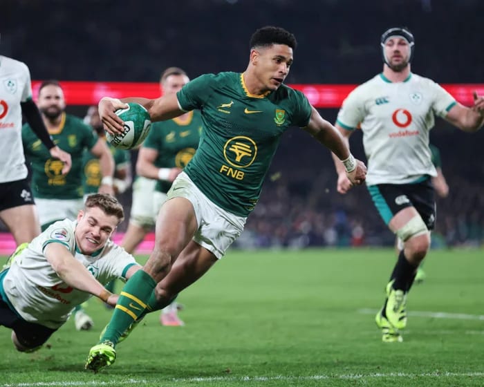 Photo:Springboks finally break Dublin curse, beat Irish by 11 to end winless streak – South African Daily