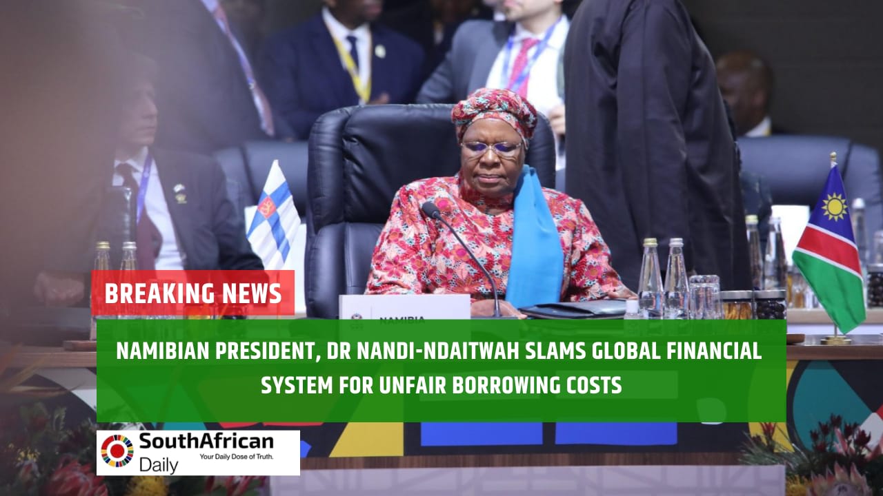 Photo:Namibian president slams global financial system for unfair borrowing costs – South African Daily